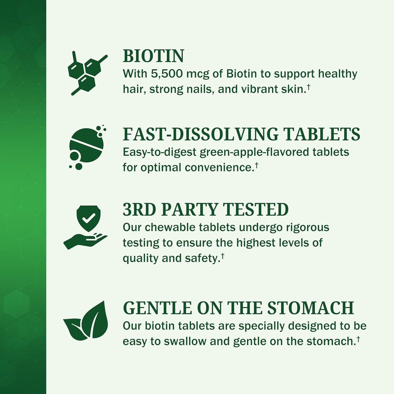 image:imageBioSchwartz Bariatric B12 Plus Dissolvable Tablets 1000mcg Vitamin B12 Vitamin B6 Folate Biotin Cherry Strawberry Flavor 3Month Supply Third Party Tested for Bariatric Patients 90 CountBariatric Biotin 90 Count