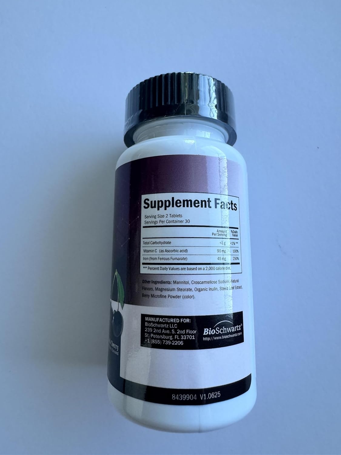 image:imageBioSchwartz Bariatric B12 Plus Dissolvable Tablets 1000mcg Vitamin B12 Vitamin B6 Folate Biotin Cherry Strawberry Flavor 3Month Supply Third Party Tested for Bariatric Patients 90 CountBariatric Vitamin C with Iron 60 Count
