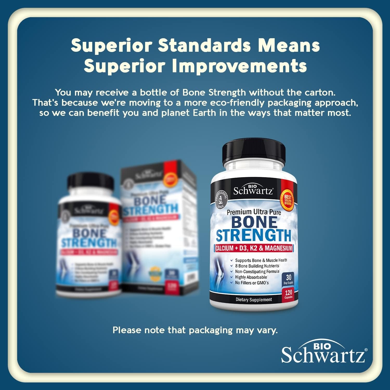 image:imageBioSchwartz Daily Multivitamin for Women 50 amp Over 1 Month Supply Plus Bone Strength Mineral Supplement with Calcium and Magnesium 1 Month Supply