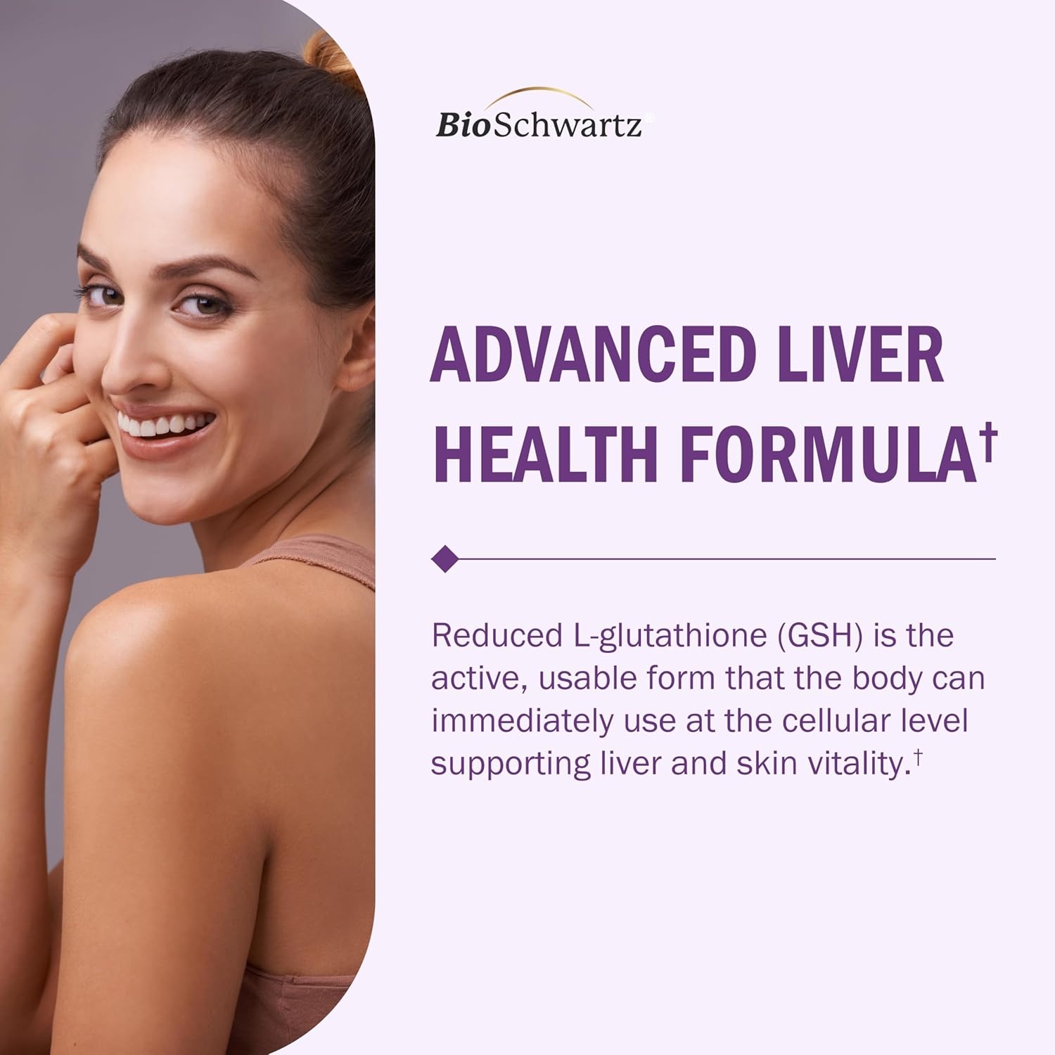 image:imageBioSchwartz Glutathione Supplement 500mg Liver Detox with Quercetin Vitamin C Milk Thistle Alpha Lipoic Acid Immune Support Pill Enhanced Immunity Defense Health Formula 60 Capsules30 Count Pack of 1