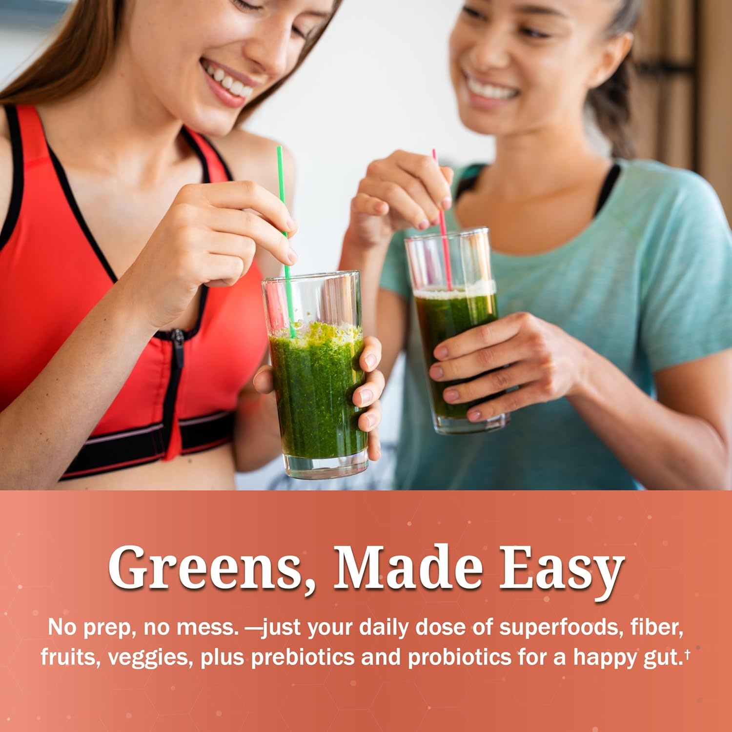 image:imageBioSchwartz Greens Powder Super Greens with Probiotics Prebiotics Digestive Enzymes amp 43 Green Superfoods Chlorophyll Bilberry Chlorella Spirulina Tastes Amazing 30 Servings67 Ounce Pack of 1