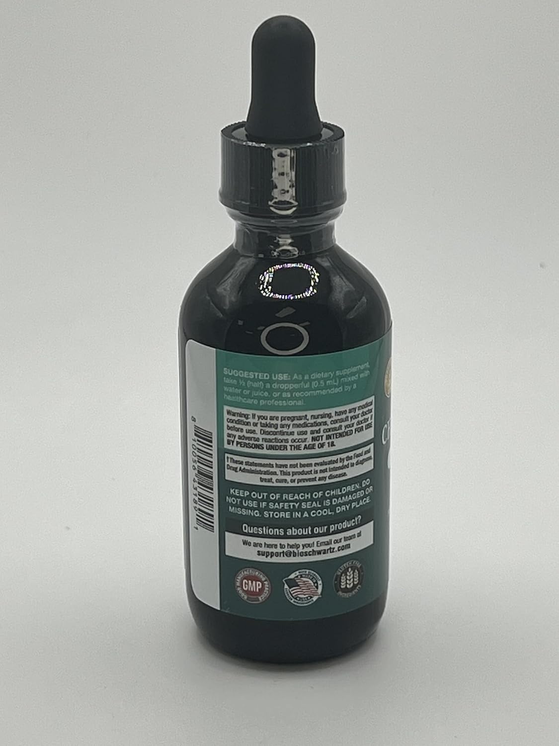 image:imageBioSchwartz Liquid Chlorophyll for Women with Copper for Immune Support Skin Health and Internal Deodorizer Liquid Chlorophyll Supplement Drops for Women Third Party Tested 118 Servings
