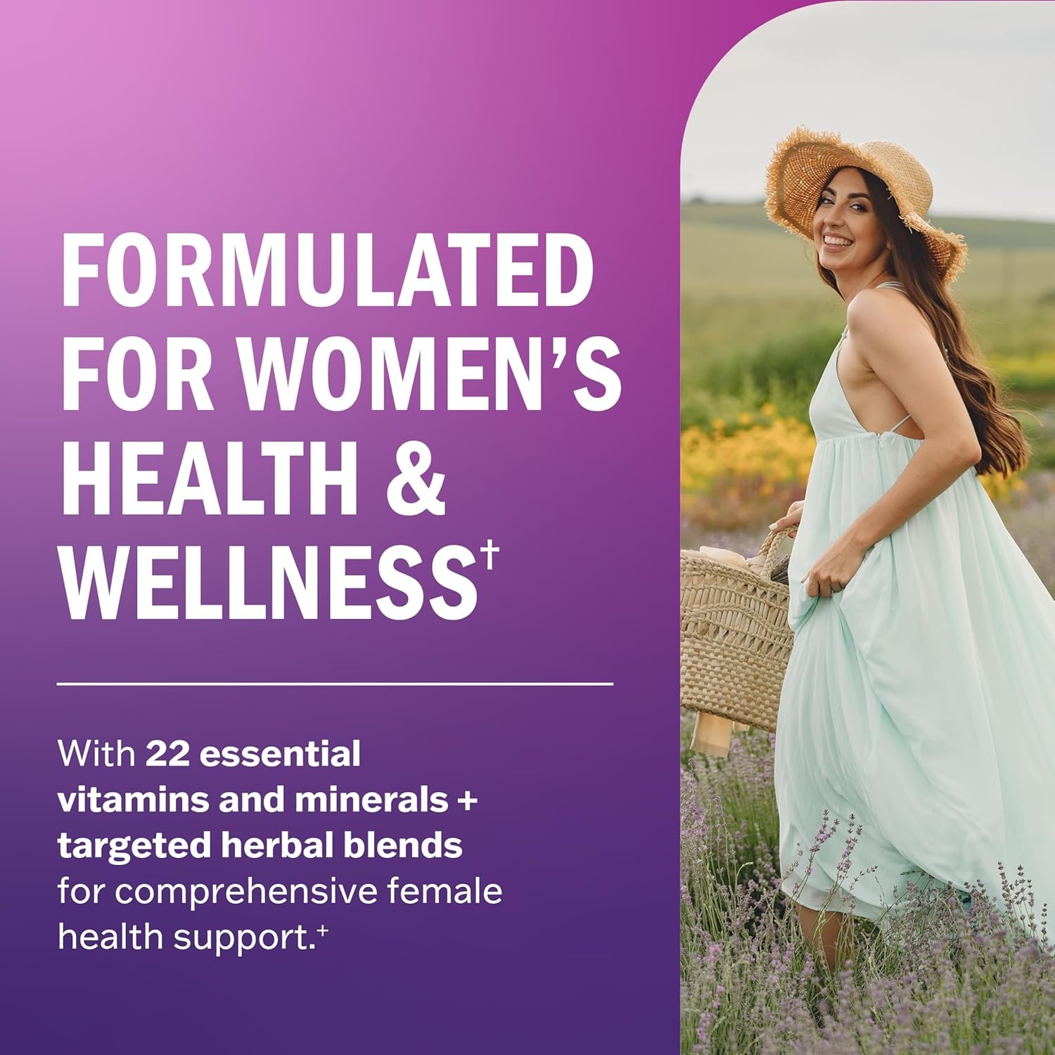 image:imageBioSchwartz Methylated Multivitamin for Women 22 Essential Vitamins amp Minerals with B Complex Folic Acid Biotin amp More Womens Multivitamin for Energy Immunity Skin Hair amp Nails 60 Capsules