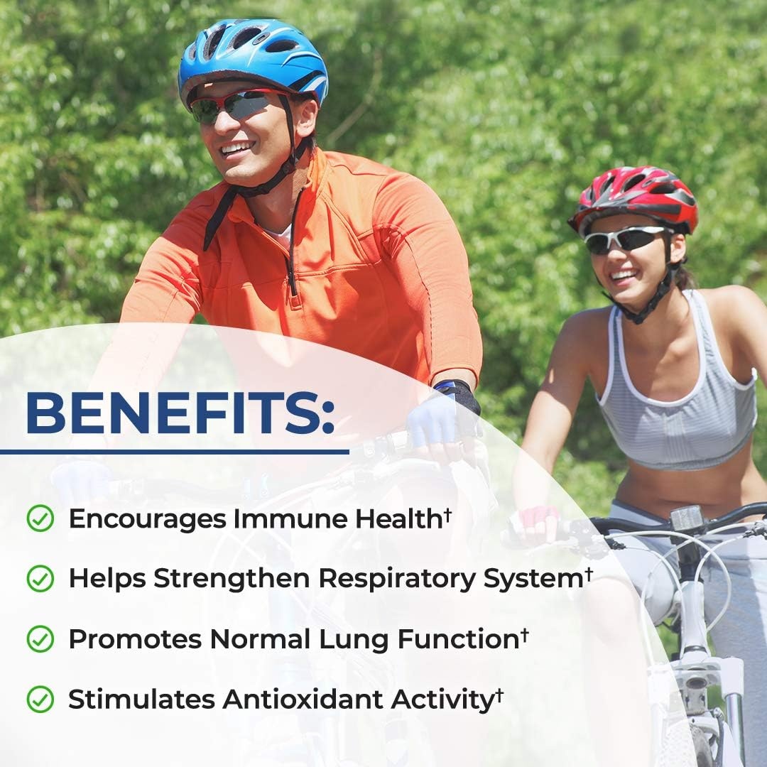 image:imageBioSchwartz Respiratory amp Immune Lung Support Supplement with Quercetin 1 Month Supply Plus 17 in 1 Immune Support Supplement with Antioxidants 1 Month Supply