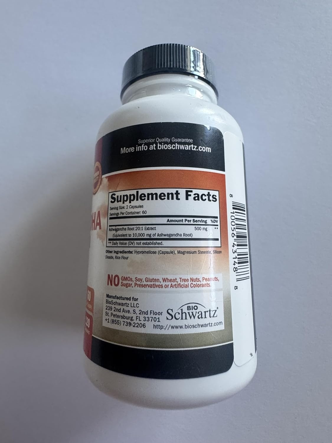 image:imageExtra Strength Ashwagandha Capsules 2 Month Supply Plus Turmeric Curcumin with Black Pepper Extract 1500mg Complex 1 Month Supply