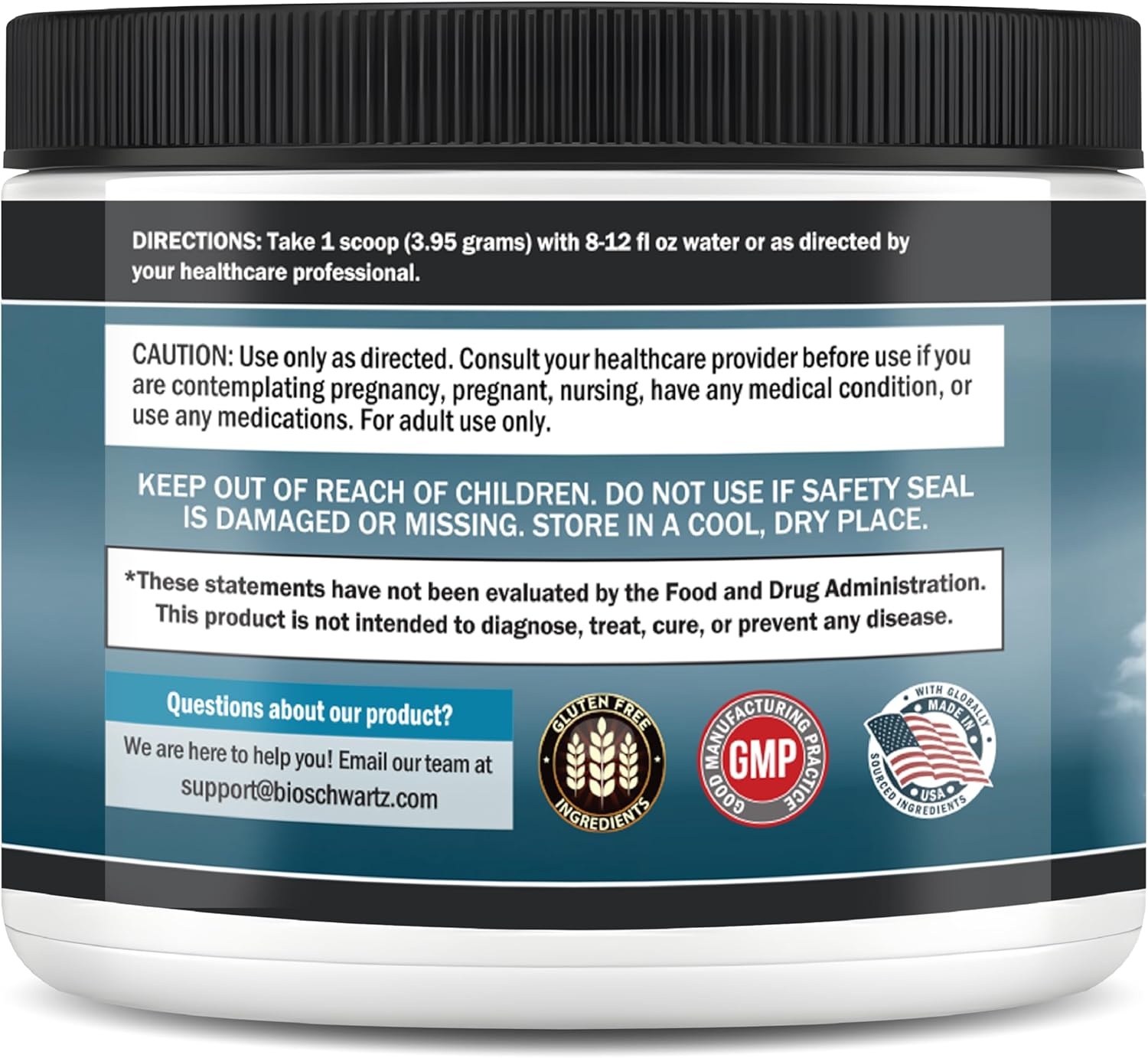 image:imageMagnesium Bisglycinate Powder Chelated Supplement High Absorption Magnesium Glycinate Powder Supplement for Women and Men Sleep Muscle Bone amp Joint Support NonGMO Chelate 237g 60 Servings836 Ounce Pack of 1