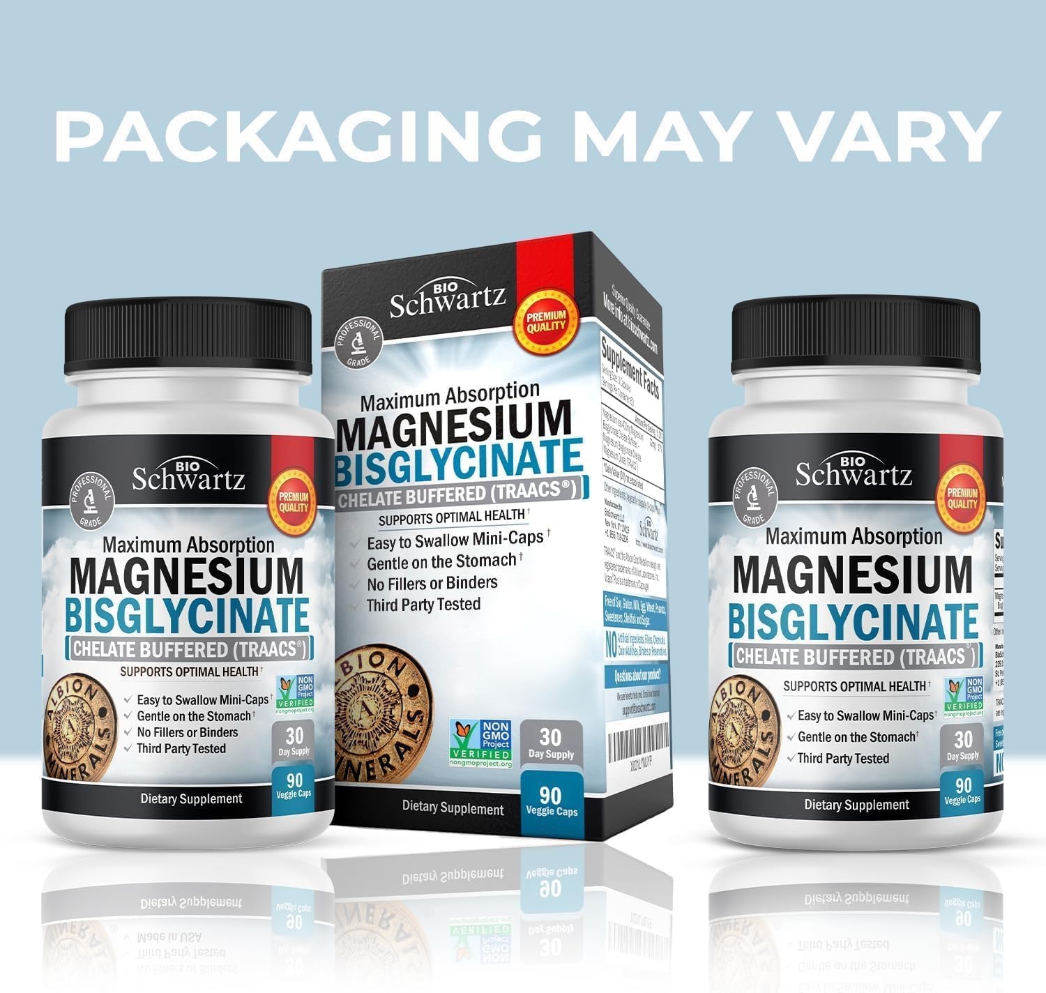 image:imageMagnesium Bisglycinate Powder Chelated Supplement High Absorption Magnesium Glycinate Powder Supplement for Women and Men Sleep Muscle Bone amp Joint Support NonGMO Chelate 237g 60 Servings90 Count Pack of 1