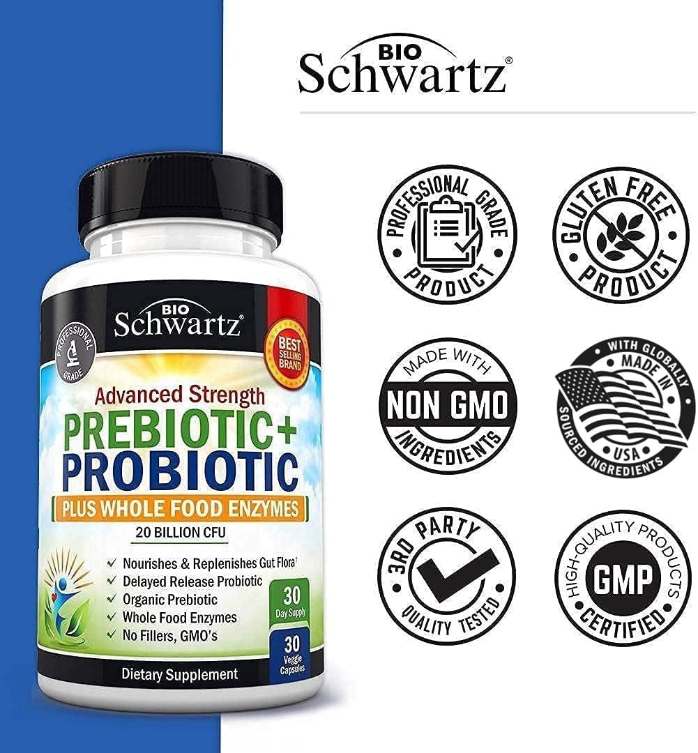 image:imageTurmeric Curcumin with Black Pepper Extract 1500mg Complex 1 Month Supply Plus Advanced Strength Pre and Probiotics Supplement with Digestive Enzymes 1 Month Supply