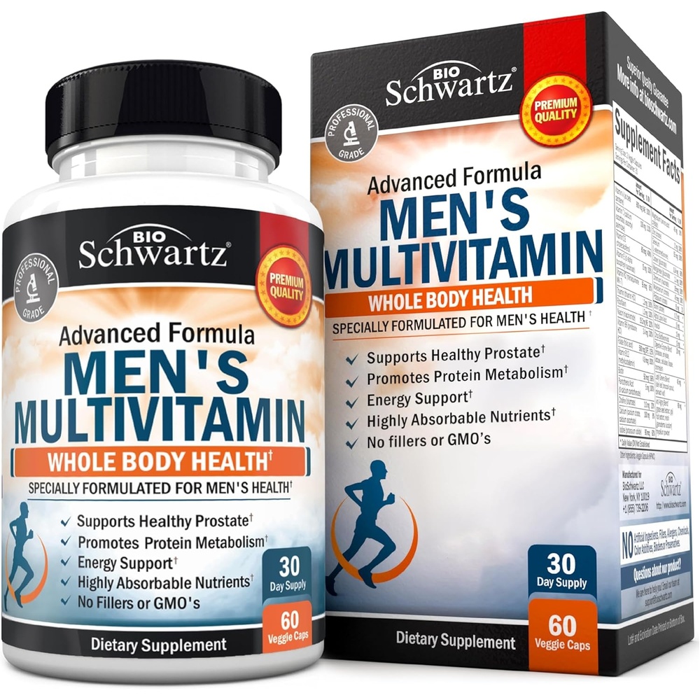 image:imageDaily Multivitamin for Women 50 amp Over Memory Support Supplement Promotes Stress Reduction amp Healthy Immune Response Womens Multivitamin Supplement Designed for Stomach Comfort 60 CapsulesMens Multivitamin 60 Count