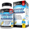 image:imageTriple Strength Omega 3 Fish Oil 3000mg  High Potency Omega 3 Supplement for Women and Men Burpless Lemon Flavor Fish Oil  2250mg Essential Fatty Acids with DHA amp EPA Wild Caught 90 Softgels90 Count Pack of 1