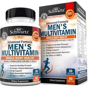 Daily Multivitamin for Women 50 & Over – Memory Support Supplement – Promotes Stress Reduction & Healthy Immune Response – Women’s Multivitamin Supplement Designed for Stomach Comfort – 60 Capsules(Men’s Multivitamin (60 Count))